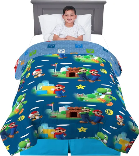 Vista 17 de Franco Ropa de cama para niños, edredón de microfibra suave, individual, Hello Kitty
