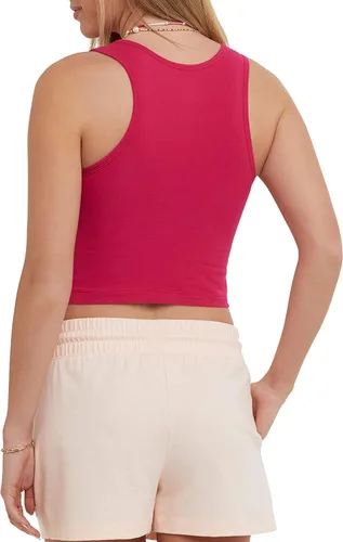 Vista 2 de Champion Top corto para mujer, camiseta corta auténtica para mujer, top atlético para mujer