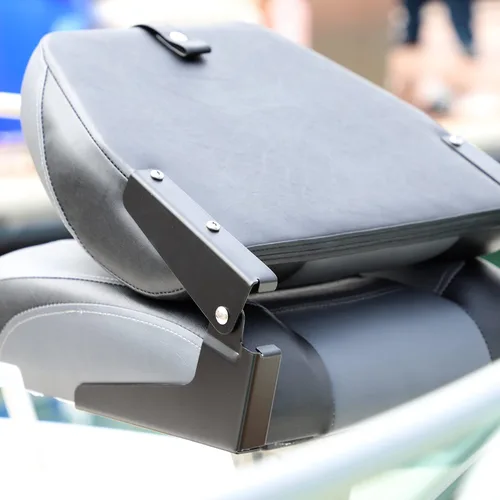 Vista 3 de NORTHCAPTAIN T1 Deluxe Asiento plegable para barco con respaldo bajo, tornillos de acero inoxidable incluidos