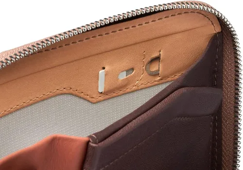 Vista 4 de Bellroy Cartera con cremallera - Edición Premium cartera de piel con cremallera monedero