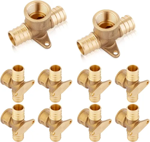 Vista 13 de Paquete de 2 camisetas EFIELD de 1 pulgada Pex X 1 "Pex X 3/4" hembra