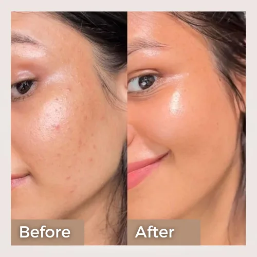 Vista 4 de The Tribe Concepts Limpiador diario iluminador facial, limpiador 3 en 1, exfoliante y máscara para un brillo instantáneo, bronceado y eliminación