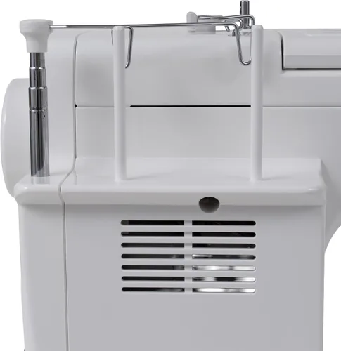 Vista 4 de Janome Máquina de coser y acolchar de puntada recta HD8 con mesa