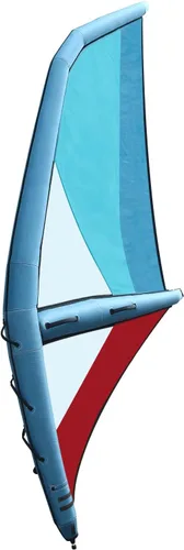 Vista 2 de Vela inflable profesional, tela Oxford Windsurf 45.21 pies ², rotación de base de 360° con bomba inflable para tabla de remo