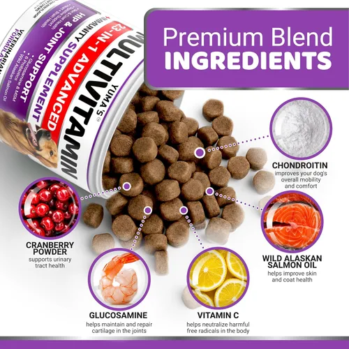 Vista 4 de Vitaminas y suplementos para perros - 170 masticables - Multivitamínico