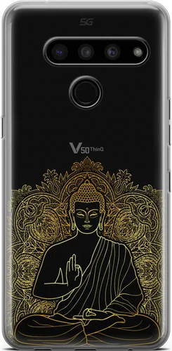 Vista 14 de Mertak Clear Phone Case Compatible with LG Stylo 6 5 4 K61 K51S K41S K30 K20 Q70 Q60 Mountains Silicone Protective Girls Tribal Slim Cover Design