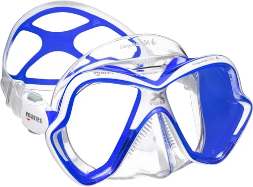 Vista 10 de MARES Unisex Adult X-Vision Ultra Liquidskin Comfortable Scuba Diving Two Window Mask with Silicone Face Piece