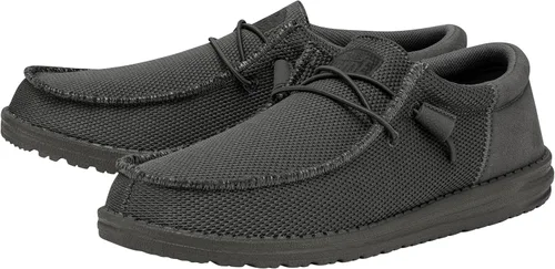 Vista 7 de Hey Dude Wally Eco Stretch Mocasines para hombre, cómodos y ligeros aleación