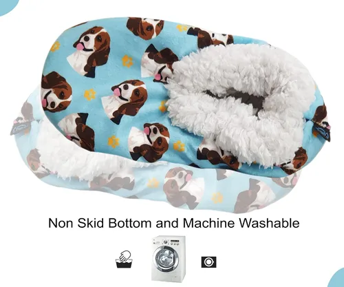 Vista 4 de Chihuahua - Pantuflas súper suaves para mujer talla única pantuflas acogedoras de casa parte inferior antideslizante perfectas para regalos
