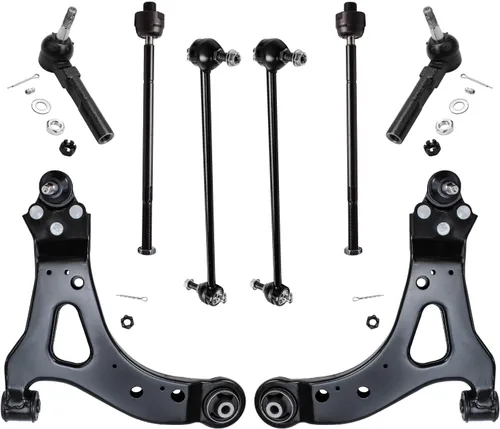 Vista 198 de Detroit Axle - Kit de suspensión frontal de 8 piezas para Chevy Silverado