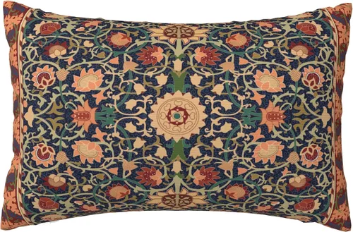 Vista 8 de Fundas de almohada William Morris diseño Strawberry Thief, fundas de almohada decorativas suaves para exteriores, fundas de almohada para decoración