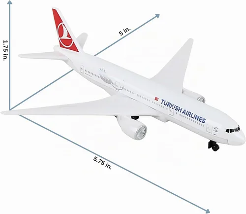 Vista 2 de Daron Turkish Airlines - Avión único RT5404 mediano