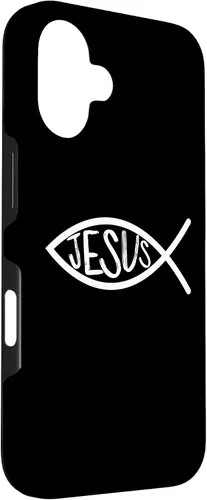Vista 3 de iPhone 16 Ichthys Jesus - Christian Ichthus Fish - Fe - Funda Ichthys4m3