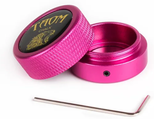 Vista 15 de TAOM - Soporte para tiza de billar, herramienta práctica redonda, accesorios de billar, mini estuche magnético para punta de tiza, contenedor