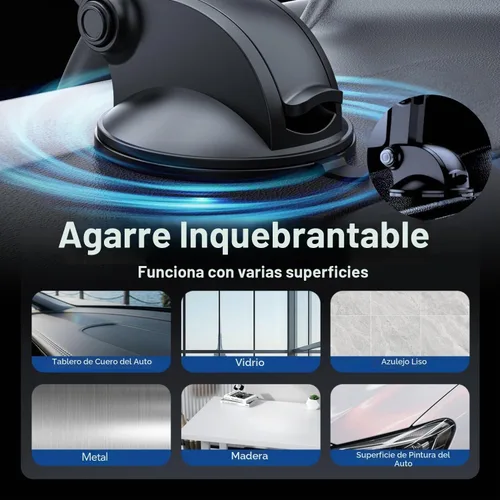 Vista 5 de Soporte universal para salpicadero de parabrisas de coche