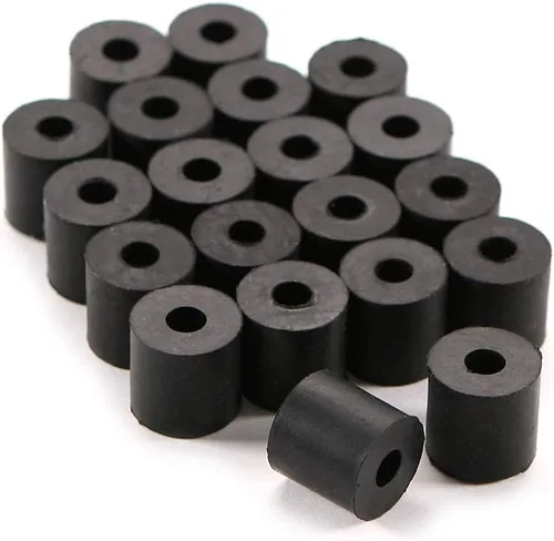 Vista 9 de Arandelas de goma EPDM negras – varios tamaños para postes de montaje de accesorios y retención de funda Kydex