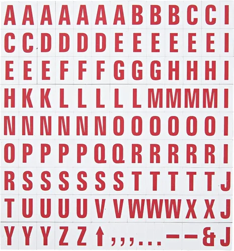 Vista 5 de MasterVision Letra magnética KT2220-1 cada una