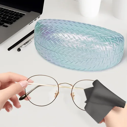 Vista 6 de molshine Estuche rígido para lentes de sol, funda clásica para gafas de sol y lentes