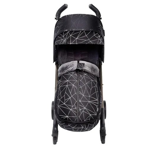 Vista 2 de Diono Saco de lujo para cochecito para todo tipo de clima, ajuste universal de bebé a niño pequeño con acolchado acogedor súper suave, resistente a