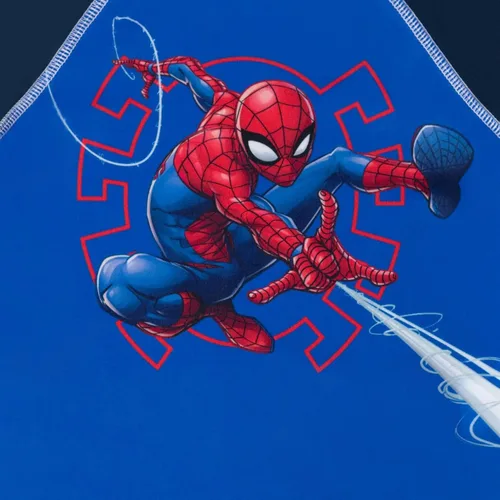 Vista 4 de Marvel Conjunto de traje de baño y traje de baño de Spider-Man de los Vengadores para niños pequeños