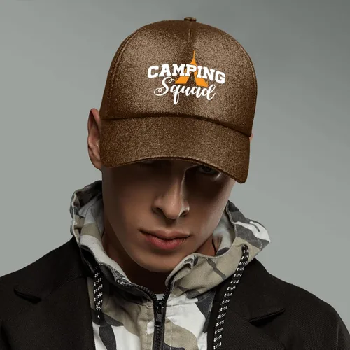 Vista 6 de Golf hat Tent Camping Squads Trucker hat Men Happy dad hat Gifts for Her Summer Hat