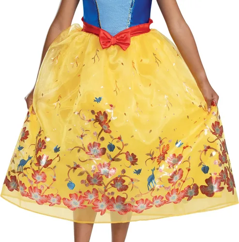 Vista 4 de Disguise Girls Princess Snow White Costume for Girls, Official Disney Princess Costume Outfitchildrens-costumes