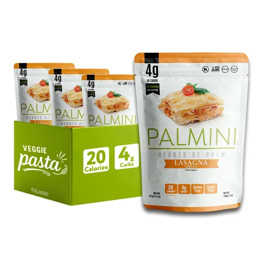 Vista 11 de Palmini Lasaña baja en carbohidratos 0.14 oz de carbohidratos Como se ve en Shark Tank (12 onzas, paquete de 1)