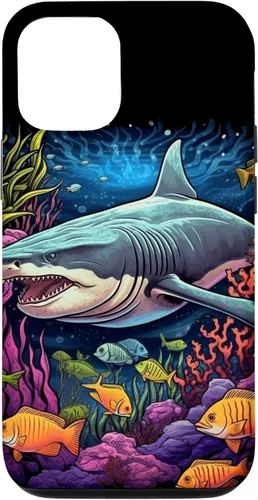 Vista 26 de iPhone 16 Tiger Shark Sea Ocean Underwater Shark Lover Case