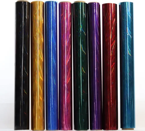 Vista 6 de CMFYHM Rollo de envoltura de celofán iridiscente negro I 86 cm de ancho X 30 m de largo I Celofán colorido perfecto para canastas, regalos