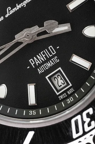 Vista 5 de Tonino Lamborghini Panfilo - Reloj automático TLF-T03-1 negro, Negro