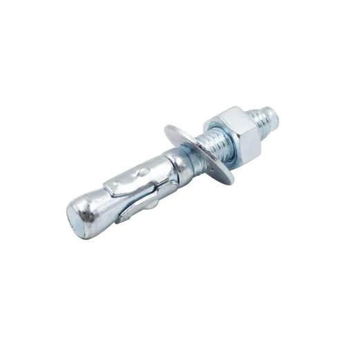 Vista 11 de Anclaje de cuña de 1/2" x 2-3/4", solo para cemento y hormigón, tornillos de acero al carbono galvanizados y pernos de retraso (10 unidades)