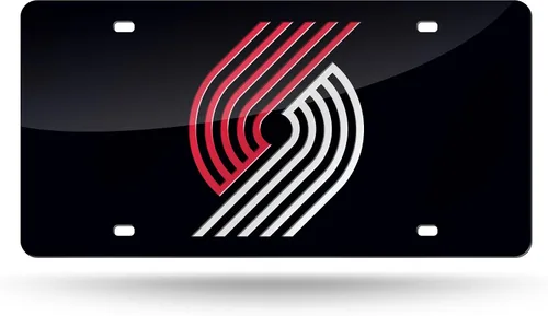 Vista 22 de Rico Industries Placa de matrícula metálica con incrustaciones láser de la NBA