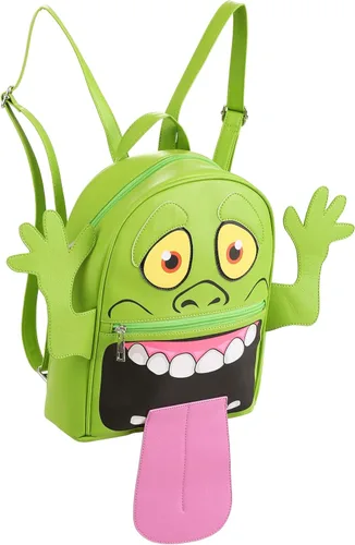 Vista 4 de Fun Costumes Ghostbusters Ecto-1 - Bolso bandolera con correa ajustable para mujer, cartera