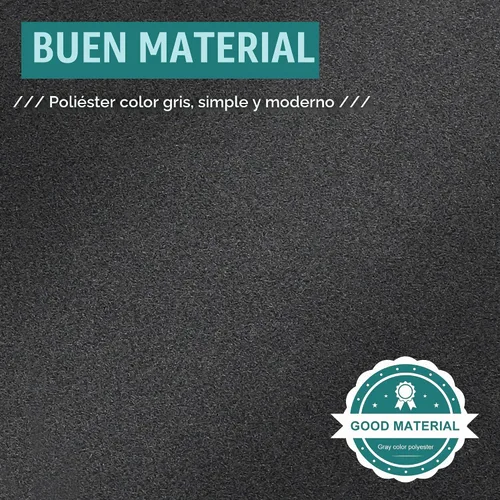 Vista 4 de X AUTOHAUX Cubierta de salpicadero de automóvil, de poliéster gris, antideslizante, alfombrilla protectora para Toyota Corolla 2009-2011