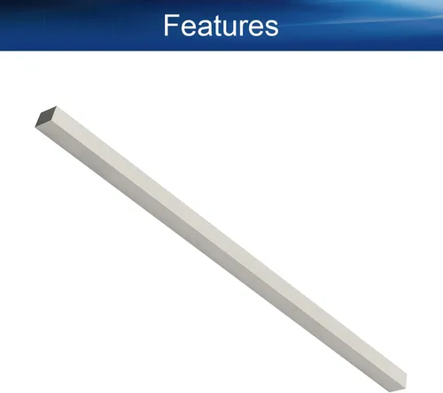 Vista 3 de Auniwaig Torno HSS - Brocas de herramientas de corte cuadradas, barra de torno rectangular para cortador de moscas, en blanco de 0.315 in x 0.315 in