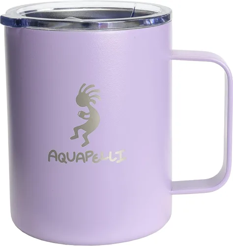 Vista 12 de Taza aislada al vacío con asa, 12 onzas, blanco ártico