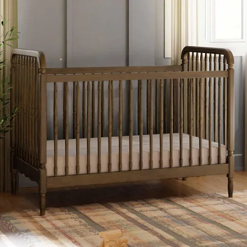 Vista 7 de Namesake Liberty - Cuna convertible 3 en 1, nogal natural