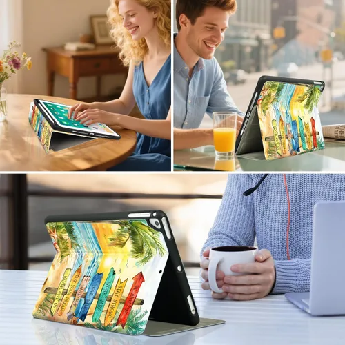 Vista 3 de Vimorco para iPad Funda para 6ª/5ª Generación 2018/2017, para iPad Air 2/Air Funda 2014/2013, para iPad 6ª/5ª Gen 9.7-pulgadas con Soporte