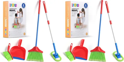 Vista 8 de Play22 Juego de limpieza para niños de 4 piezas - Juego de limpieza