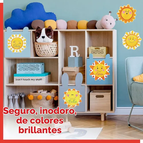 Vista 5 de 60 piezas de recortes de sol, 10 diseños de decoración de tablón de anuncios, recortes de sol, manualidades, proyectos de primavera, verano