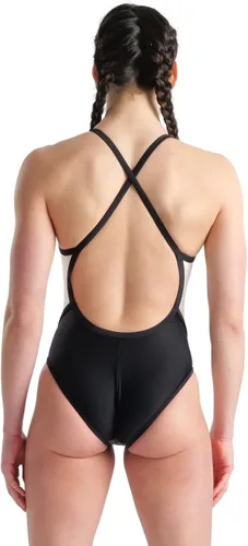 Vista 5 de Arena Traje de baño con iconos para mujer, una pieza