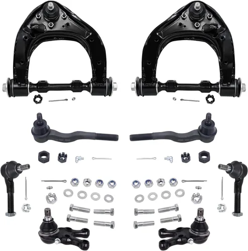 Vista 56 de Detroit Axle - Kit de brazos de control de extremo de 8 piezas para Toyota 2001-2003 Highlander 2002-2003 Camry Lexus ES300, 2 conjuntos de brazos