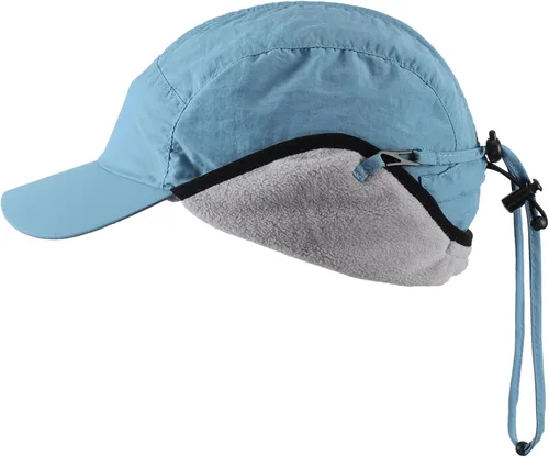 Vista 2 de Home Prefer Gorros de invierno impermeables para hombre, gorra de béisbol con forro polar cálido