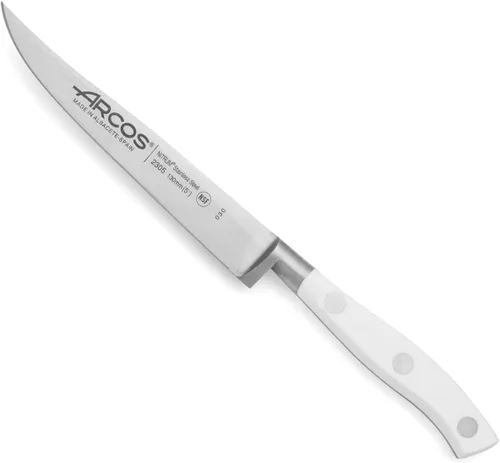Vista 47 de ARCOS Juego de Cuchillos 5 Piezas Nitrum Acero Inoxidable y Hoja mm. 132.28 oz. Cuchillo de Cocina Profesional para Cortar Variedad de Alimentos