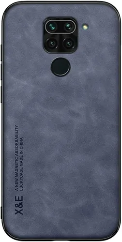 Vista 7 de Kepuch Silklike - Funda para Redmi Note 9 4G/Redmi 10X 4G - Cubierta Parachoques Placa de Metal Incorporada para Redmi Note 9 4G/Redmi 10X 4G - Negro