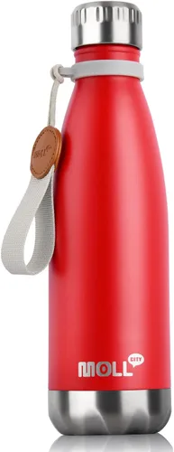 Vista 12 de Botella de Agua de 9 oz para Niños - Botella de Agua Pequeña de Acero Inoxidable para la Escuela con Aislamiento al Vacío de Metal a Prueba de Fugas