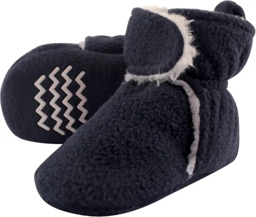 Vista 12 de Hudson Baby Botines unisex de forro polar y sherpa sintético para bebé Oso