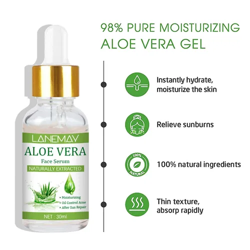 Vista 4 de awakentti Suero facial de 1.0 fl oz, loción facial para productos de cuidado de la piel profunda y liviana, esencia facial para cuello, piel facial