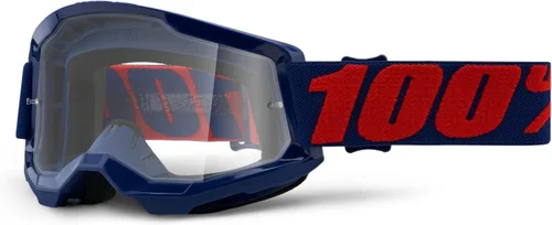 Vista 22 de 100% STRATA 2 Goggles – Gafas deportivas para motocross y ciclismo de montaña – Gafas para ciclistas – Gafas de motocross para hombre