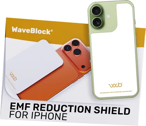 Vista 24 de WAVEBLOCK Bloqueador de EMF para Celular - Hecho para iPhone 11 - La única pegatina 5G-Shield patentada, respaldada científicamente y probada